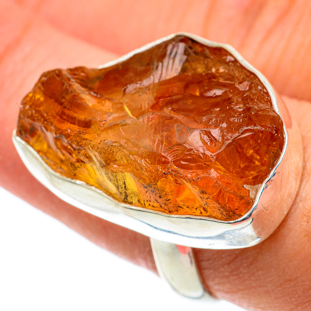 Citrine Rings handcrafted by Anasilvercos - RING63605