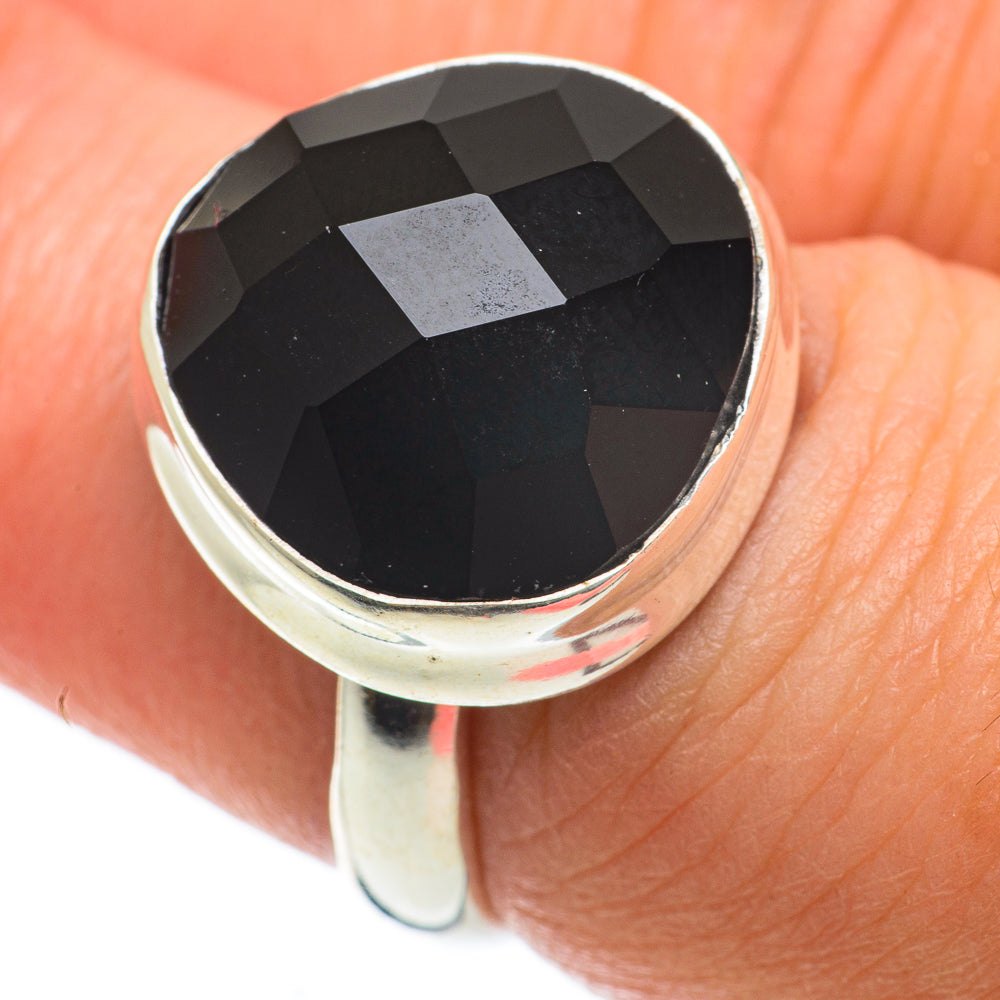 Black Onyx Rings handcrafted by Anasilvercos - RING63708