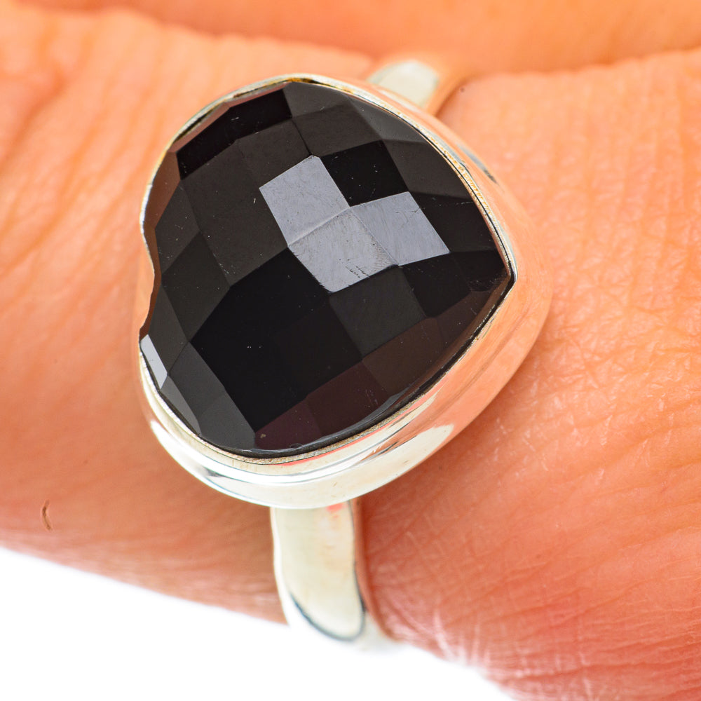 Black Onyx Rings handcrafted by Anasilvercos - RING63730