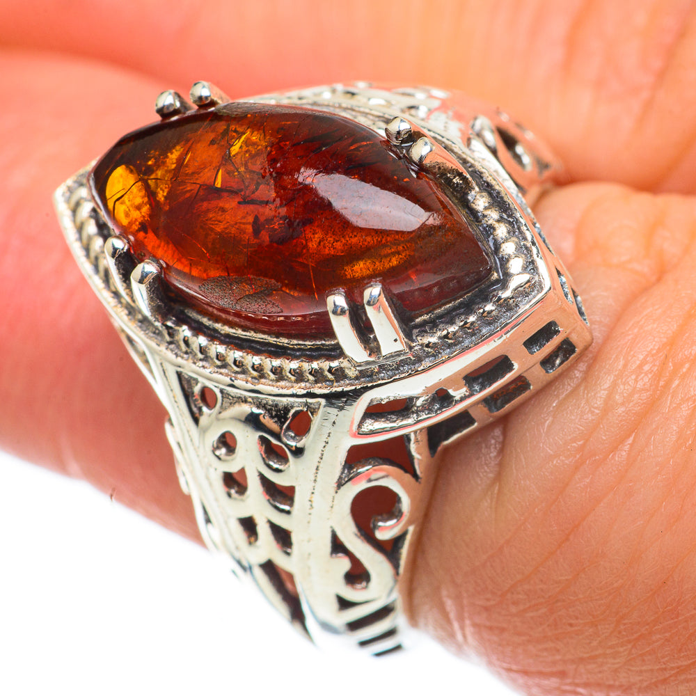 Baltic Amber Rings handcrafted by Anasilvercos - RING63764