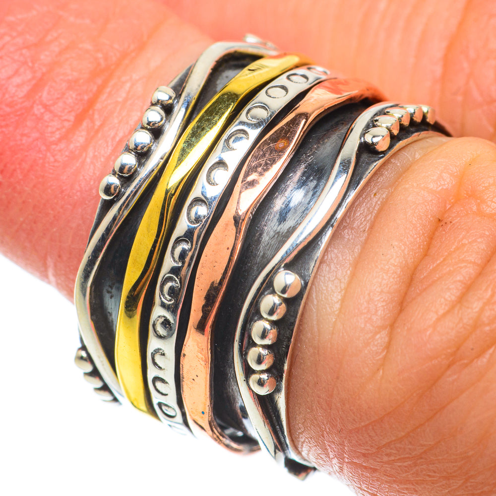 Meditation Spinner Rings handcrafted by Anasilvercos - RING63797