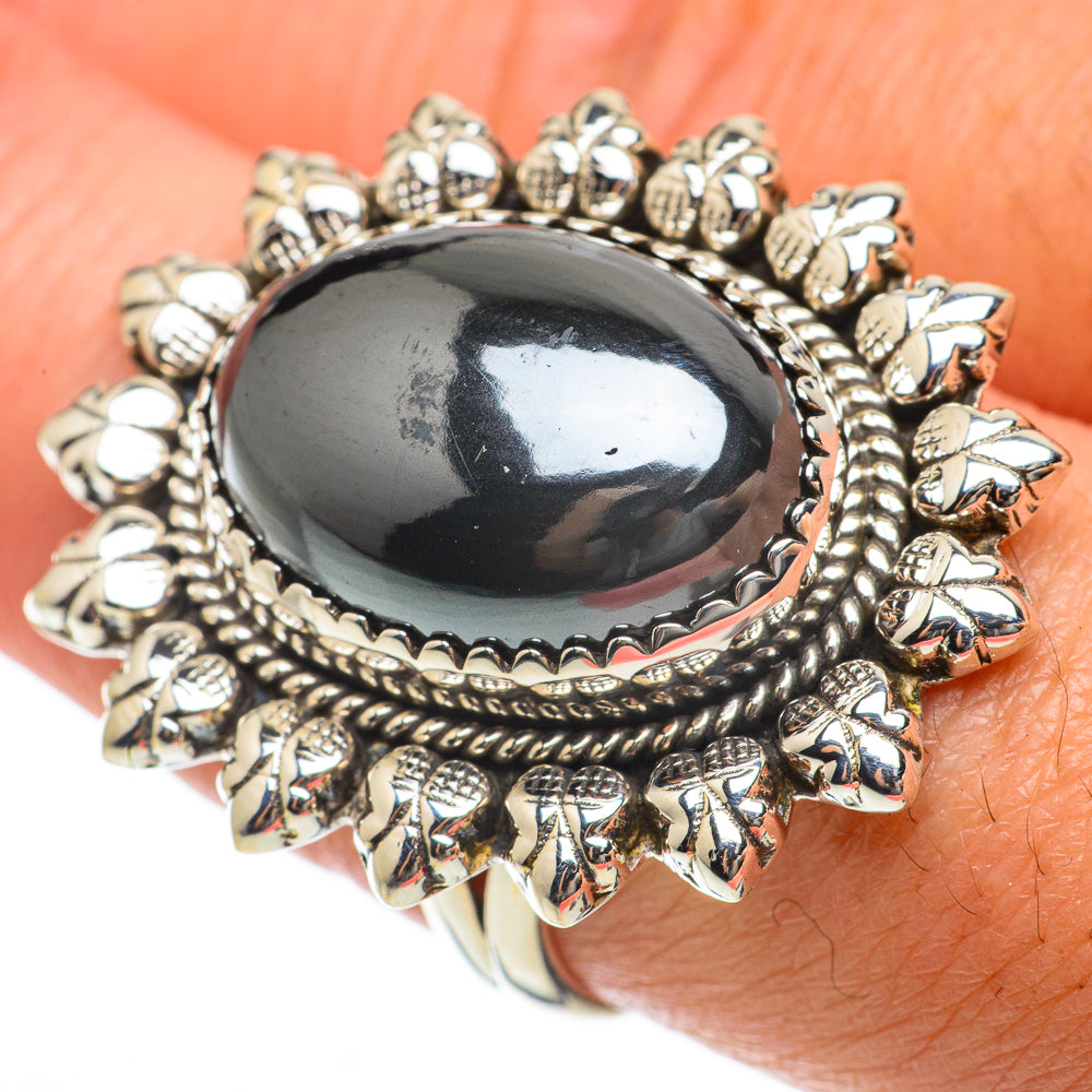 Hematite Rings handcrafted by Anasilvercos - RING63811