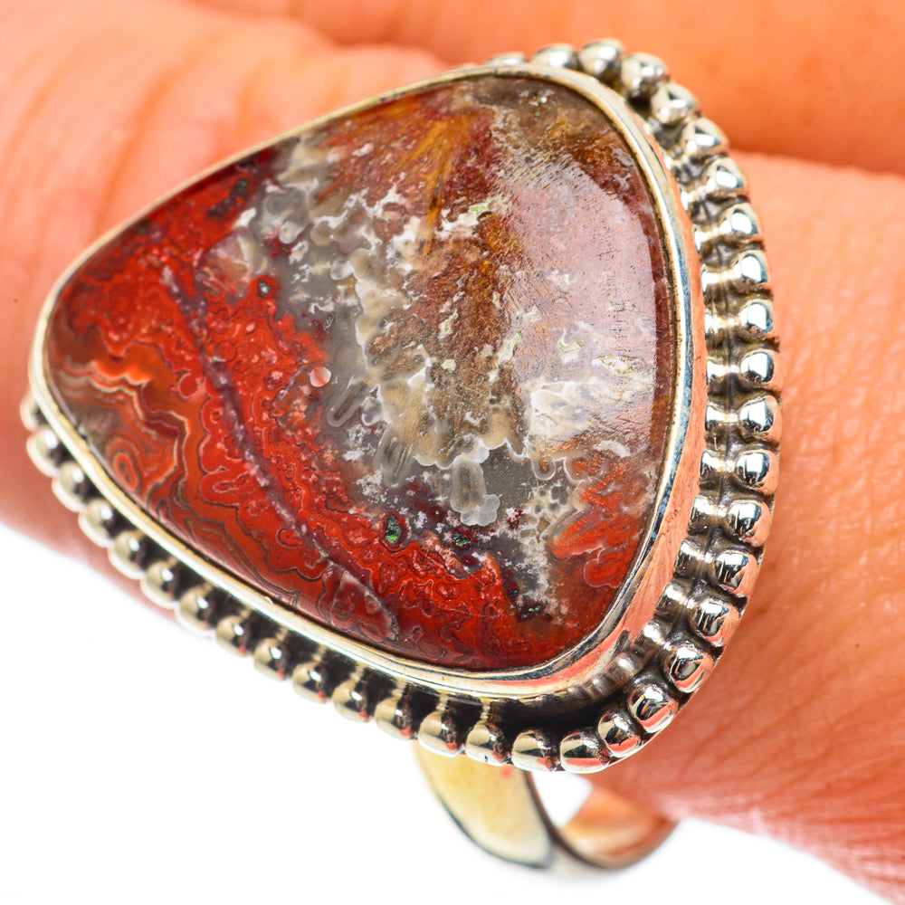 Moroccan Agate Rings handcrafted by Anasilvercos - RING63851