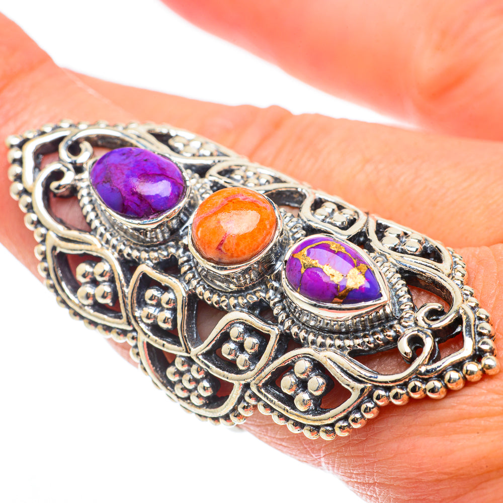 Sponge Coral Rings handcrafted by Anasilvercos - RING63857