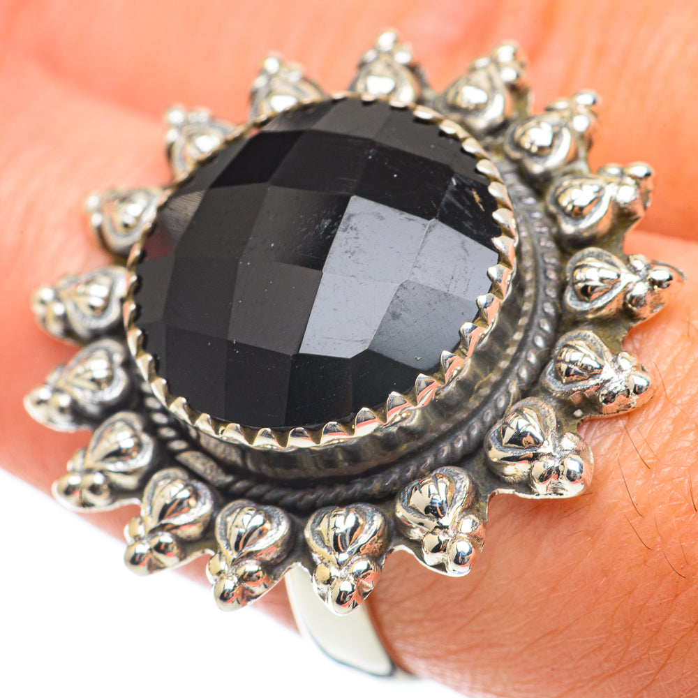 Black Onyx Rings handcrafted by Anasilvercos - RING63860