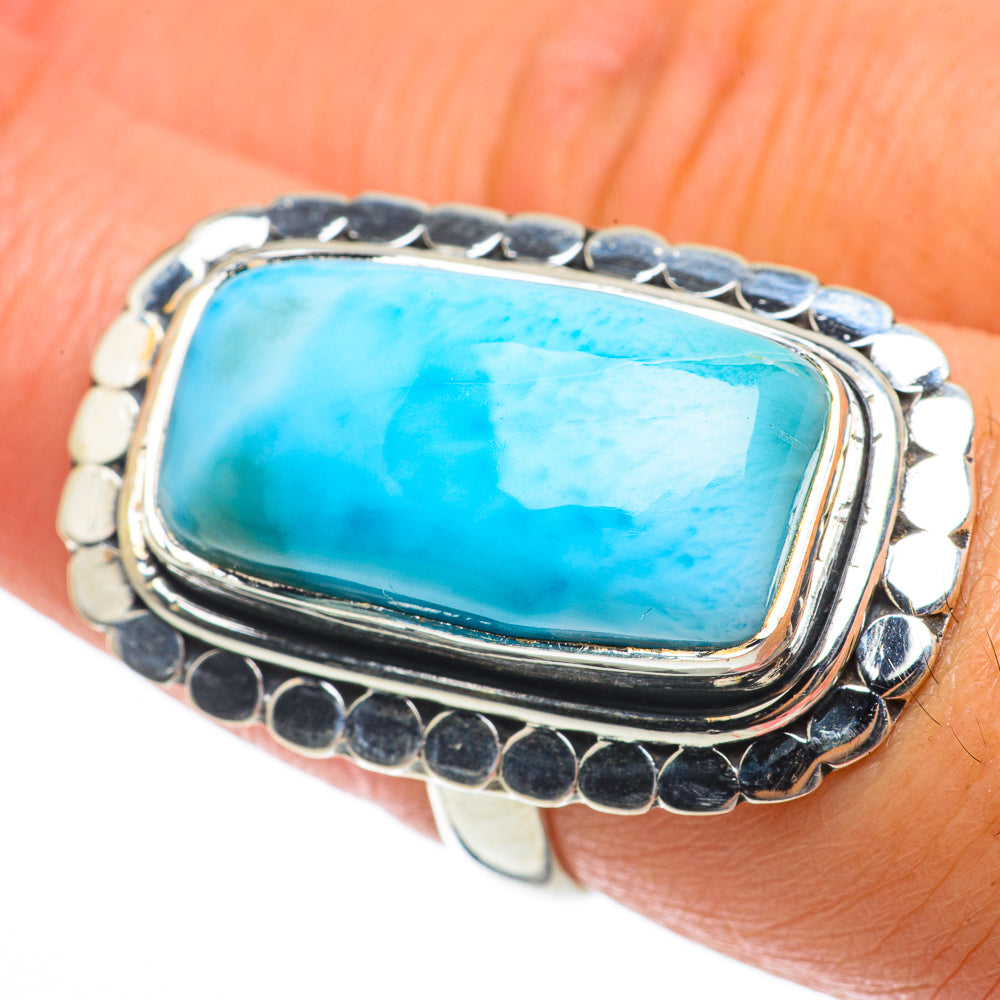 Tibetan Turquoise Rings handcrafted by Anasilvercos - RING63870