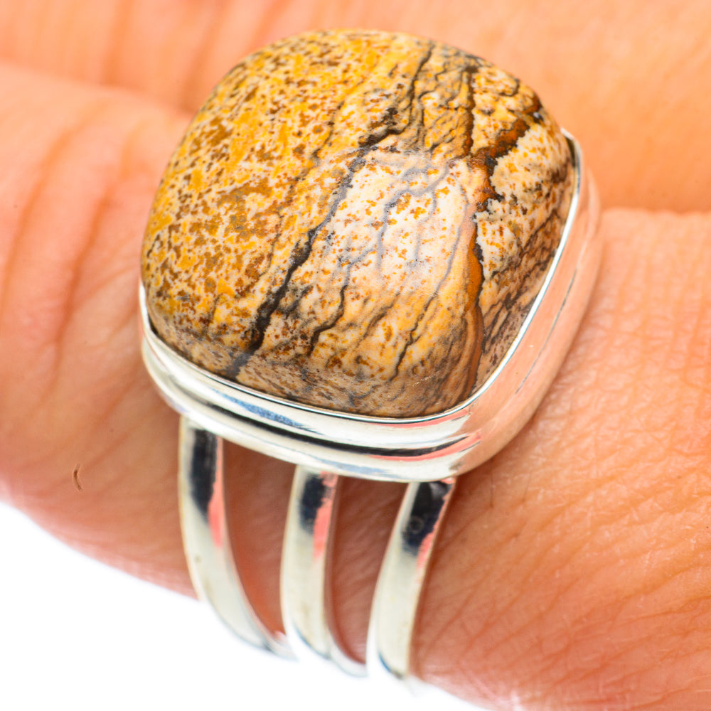 Picture Jasper Rings handcrafted by Anasilvercos - RING63938