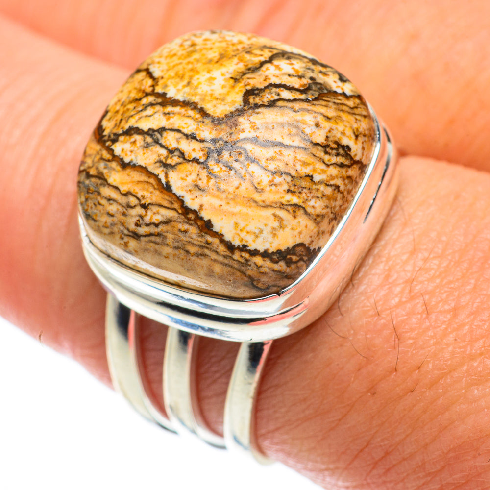 Picture Jasper Rings handcrafted by Anasilvercos - RING64003