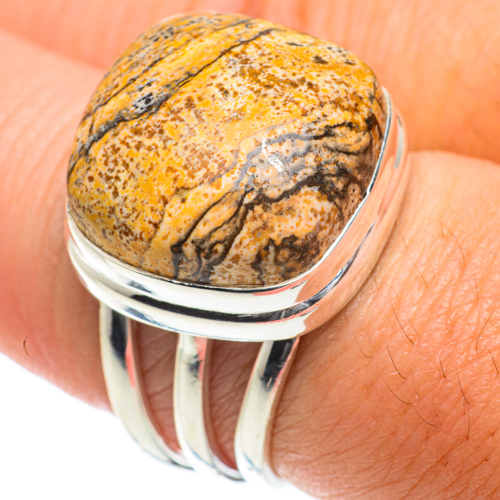 Picture Jasper Rings handcrafted by Anasilvercos - RING64026