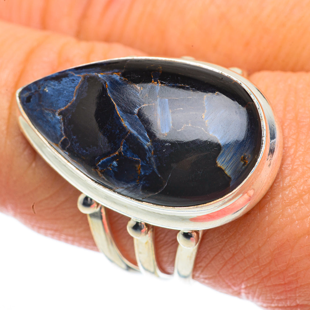 Pietersite Rings handcrafted by Anasilvercos - RING64028