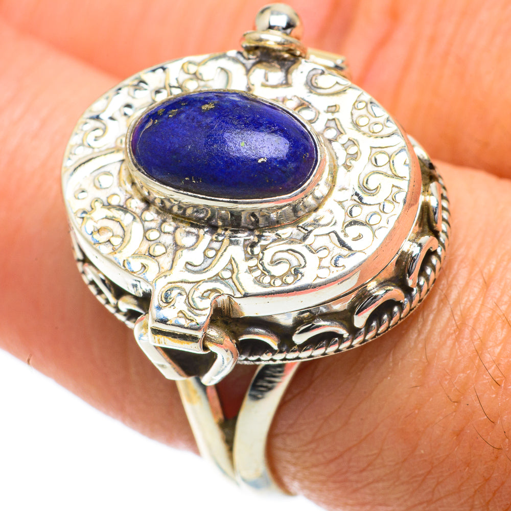 Lapis Lazuli Rings handcrafted by Anasilvercos - RING64046