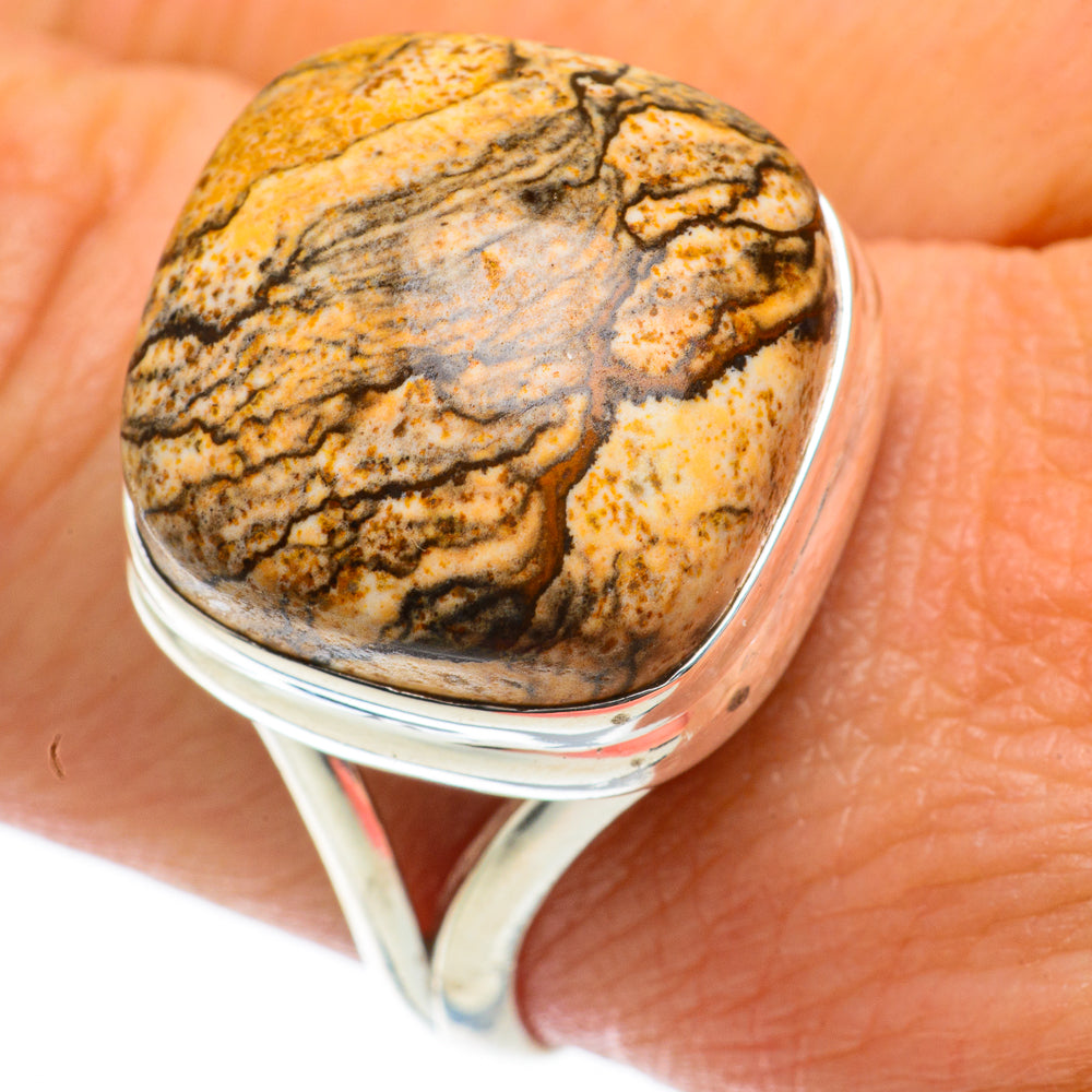 Picture Jasper Rings handcrafted by Anasilvercos - RING64047