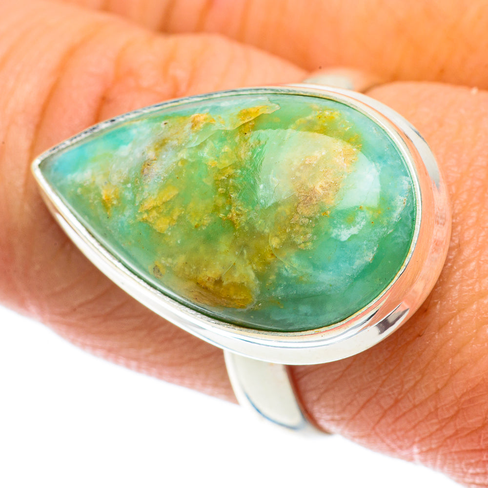 Peruvian Opal Rings handcrafted by Anasilvercos - RING64061