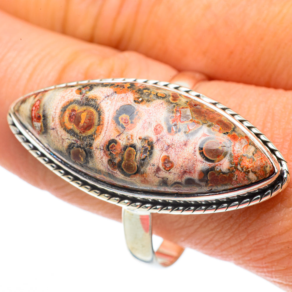 Poppy Jasper Rings handcrafted by Anasilvercos - RING64090