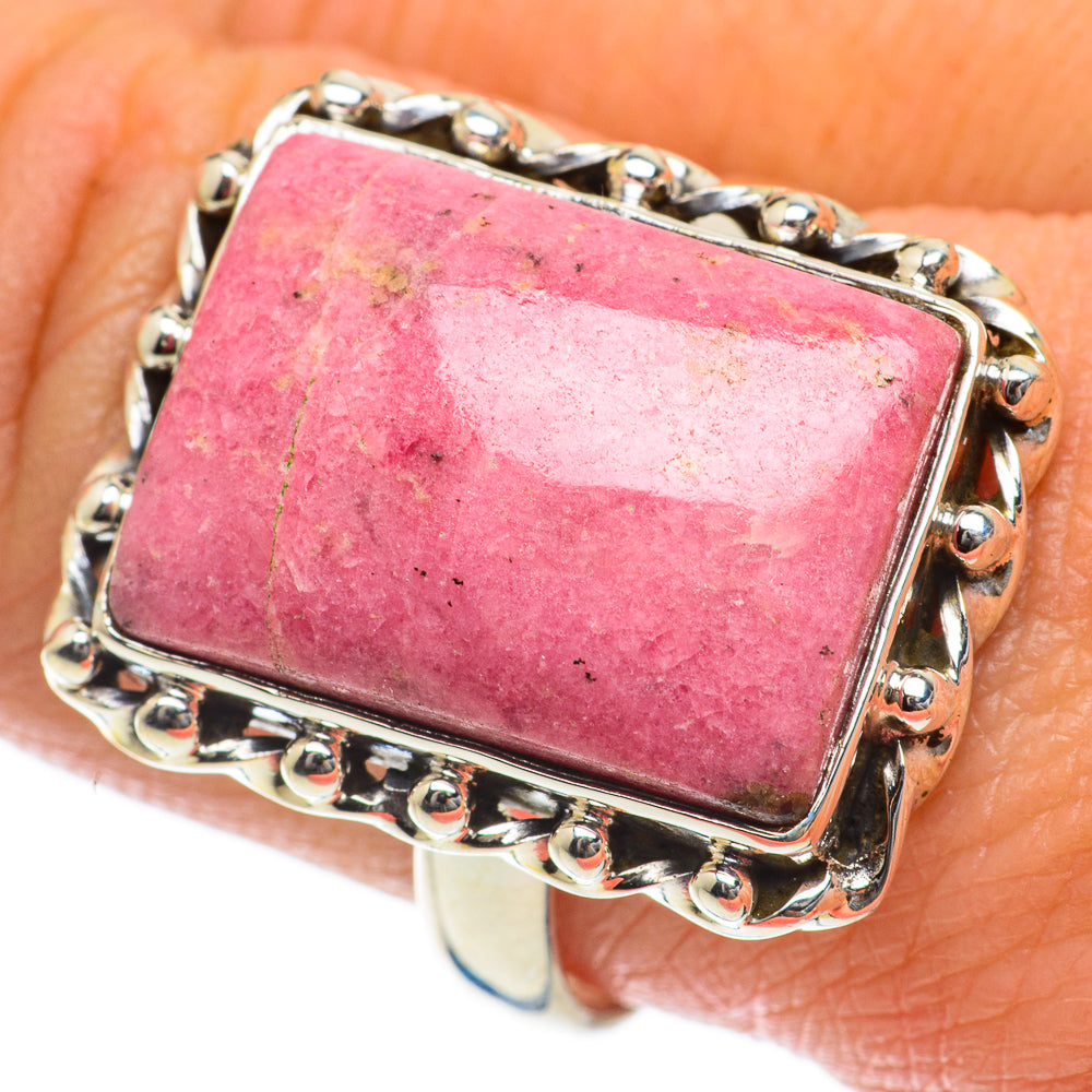 Thulite Rings handcrafted by Anasilvercos - RING64094