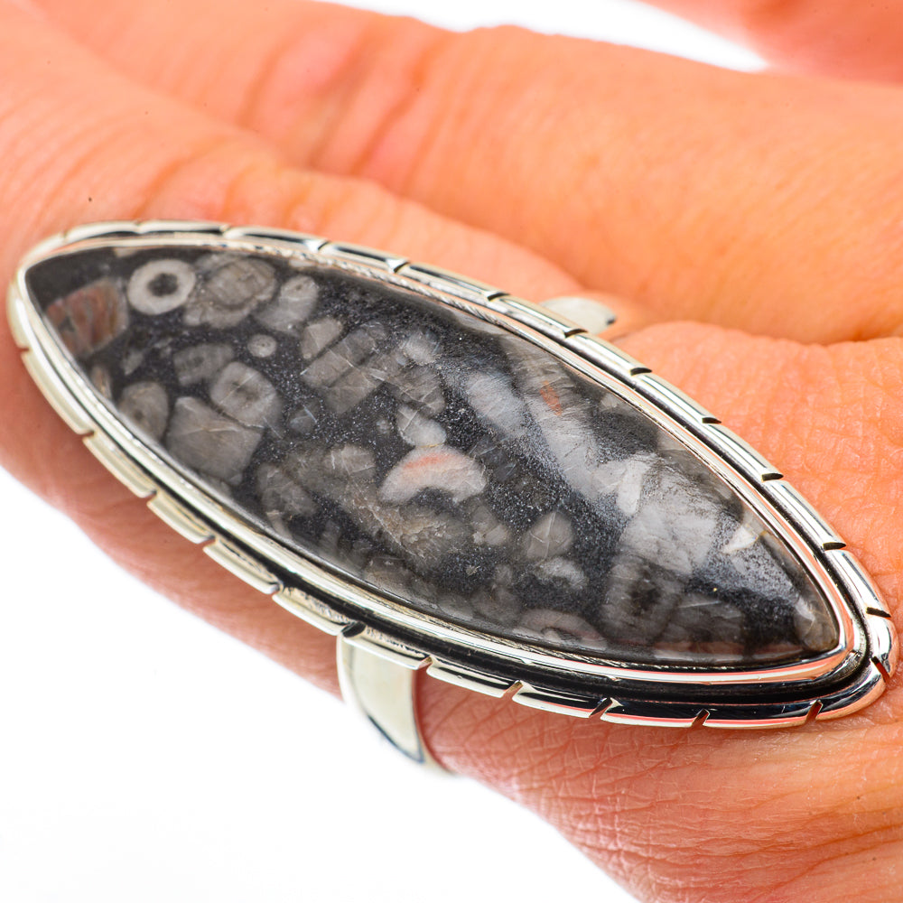Pinolith Jasper Rings handcrafted by Anasilvercos - RING64099