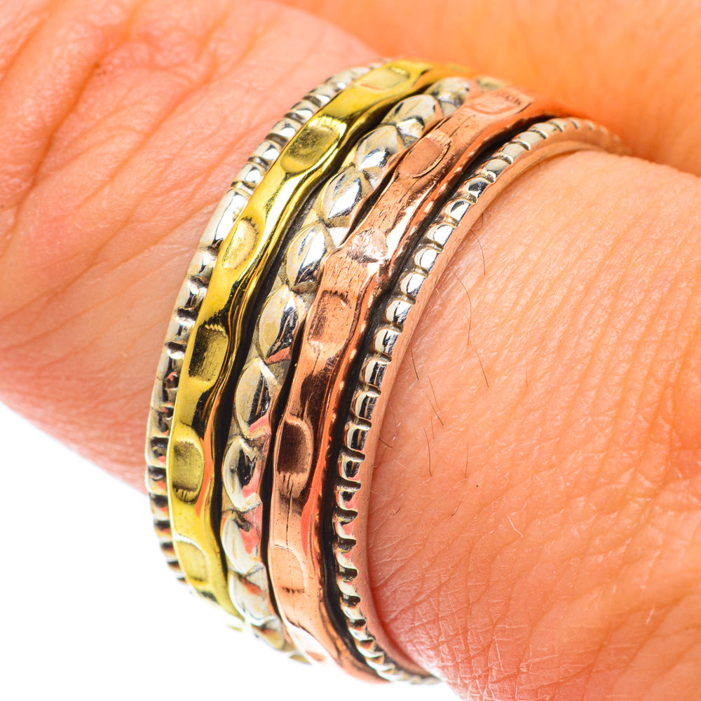Meditation Spinner Rings handcrafted by Anasilvercos - RING64148