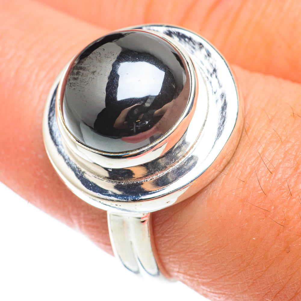 Hematite Rings handcrafted by Anasilvercos - RING64158