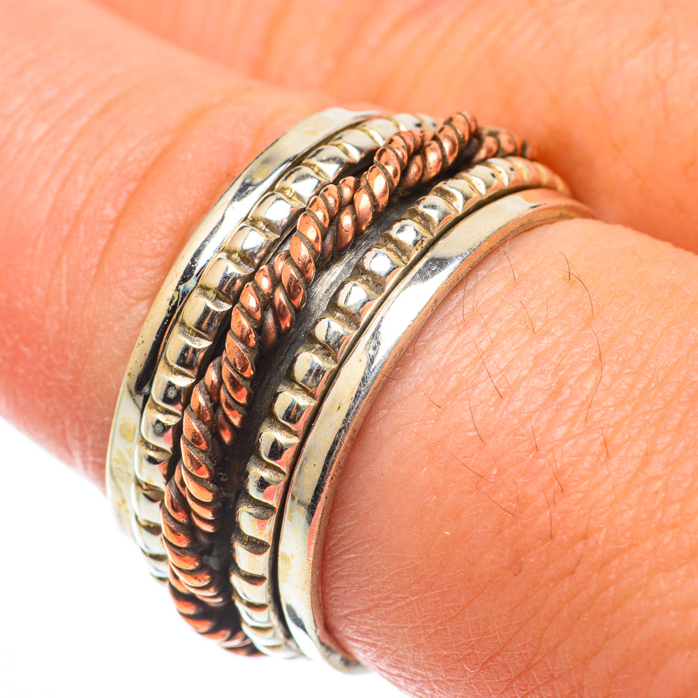 Meditation Spinner Rings handcrafted by Anasilvercos - RING64175
