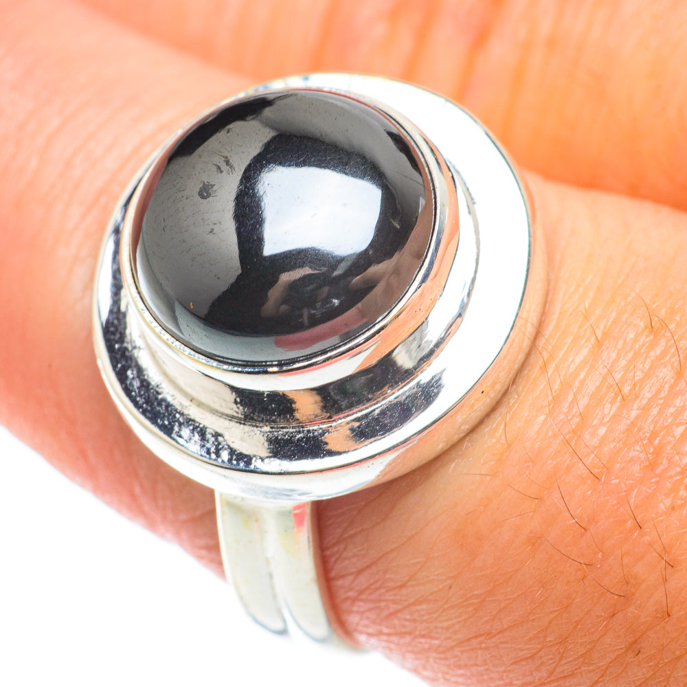 Hematite Rings handcrafted by Anasilvercos - RING64185