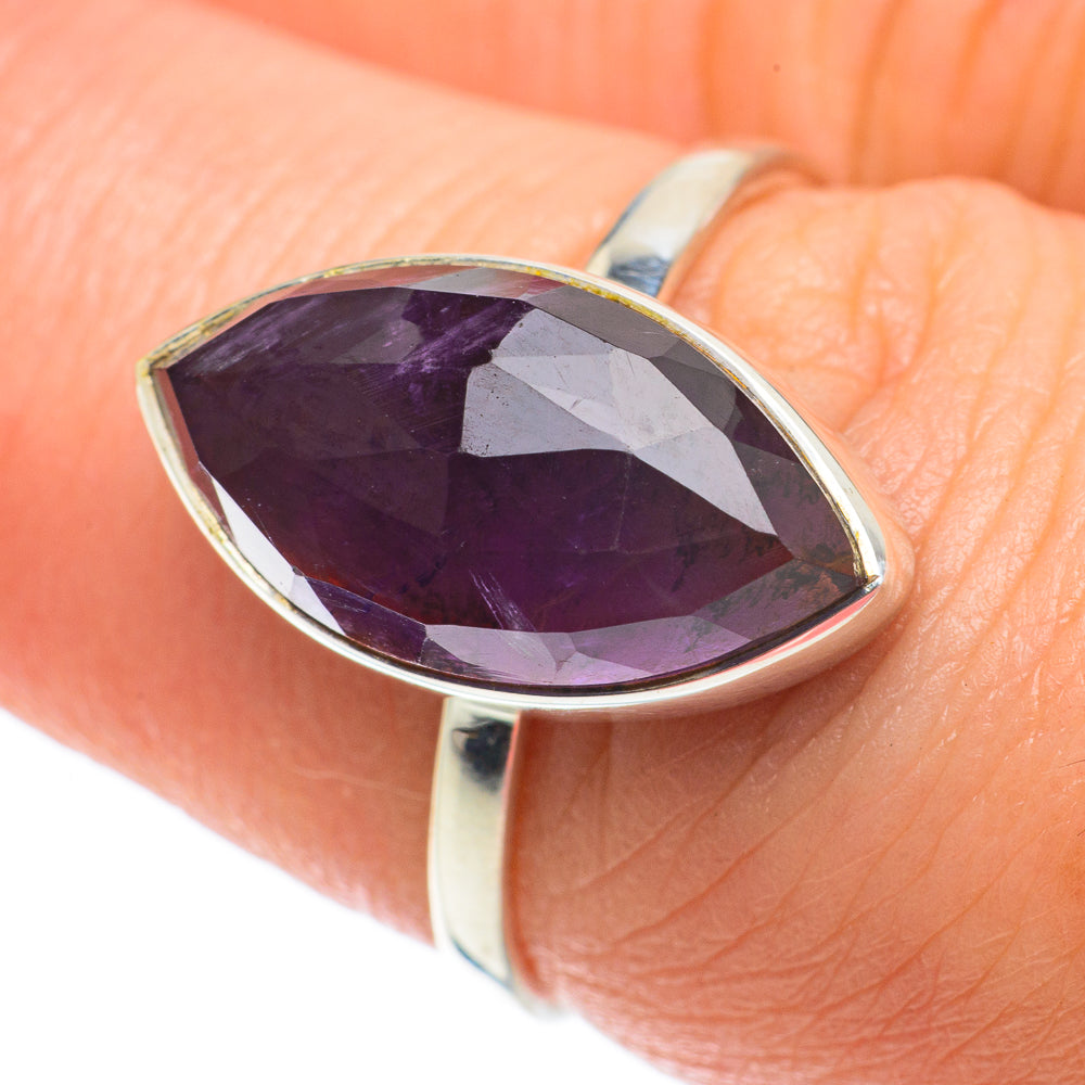Amethyst Rings handcrafted by Anasilvercos - RING64197