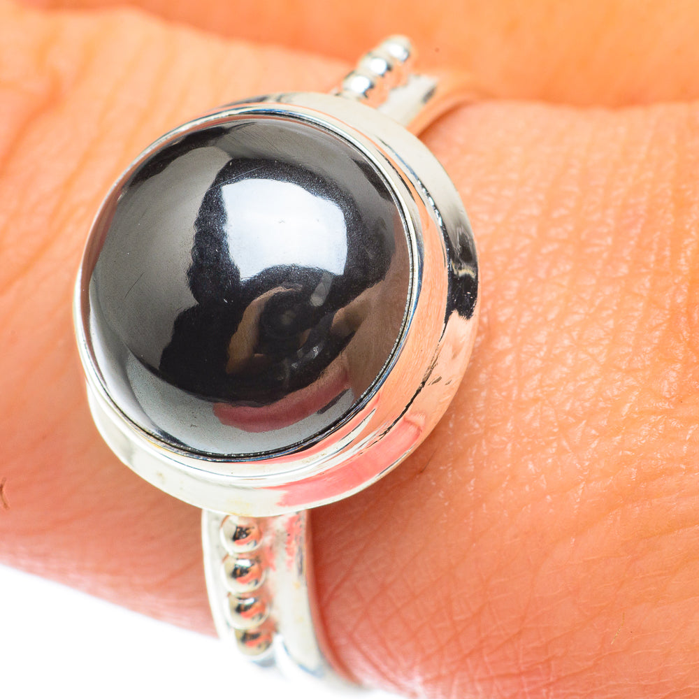 Hematite Rings handcrafted by Anasilvercos - RING64210