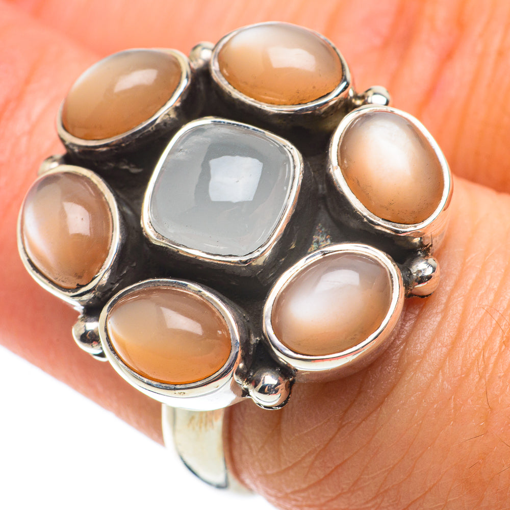 Moonstone Rings handcrafted by Anasilvercos - RING64218