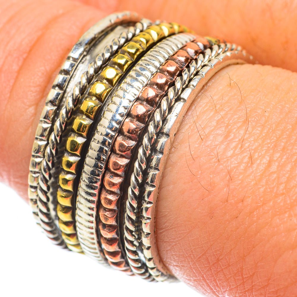 Meditation Spinner Rings handcrafted by Anasilvercos - RING64224