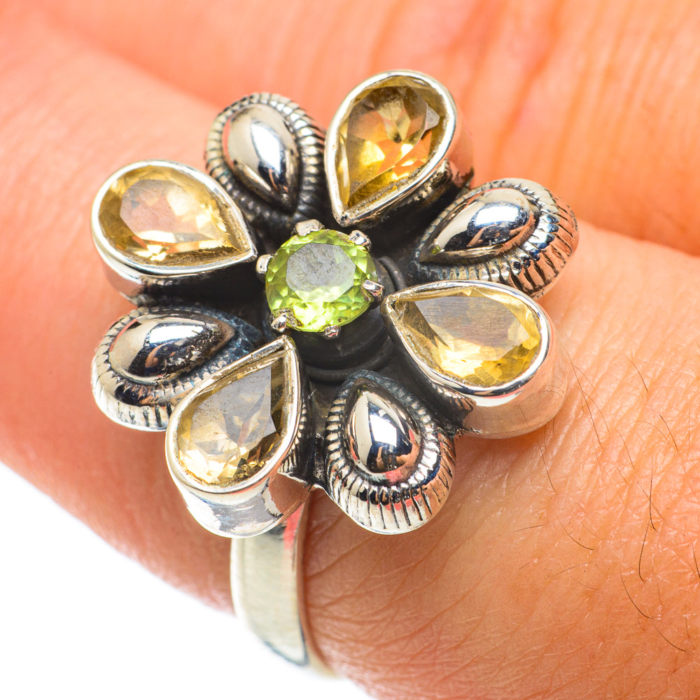 Citrine Rings handcrafted by Anasilvercos - RING64301