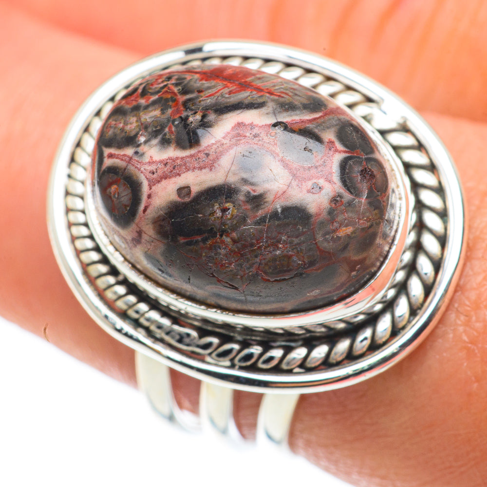 Ocean Jasper Rings handcrafted by Anasilvercos - RING64312