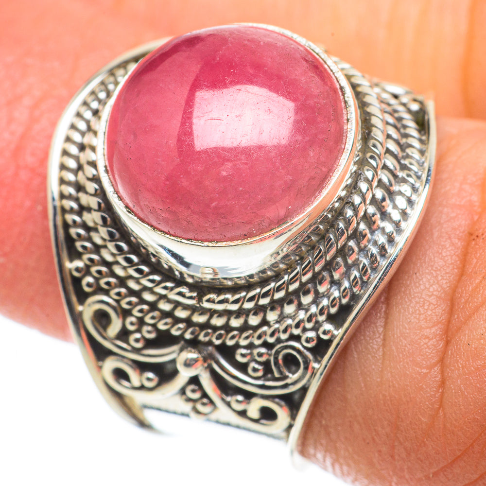 Rhodochrosite Rings handcrafted by Anasilvercos - RING64316
