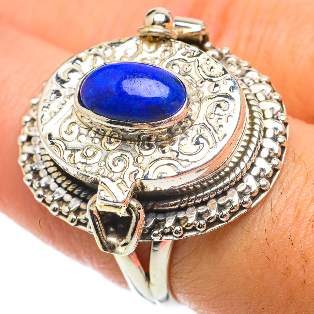 Lapis Lazuli Rings handcrafted by Anasilvercos - RING64348