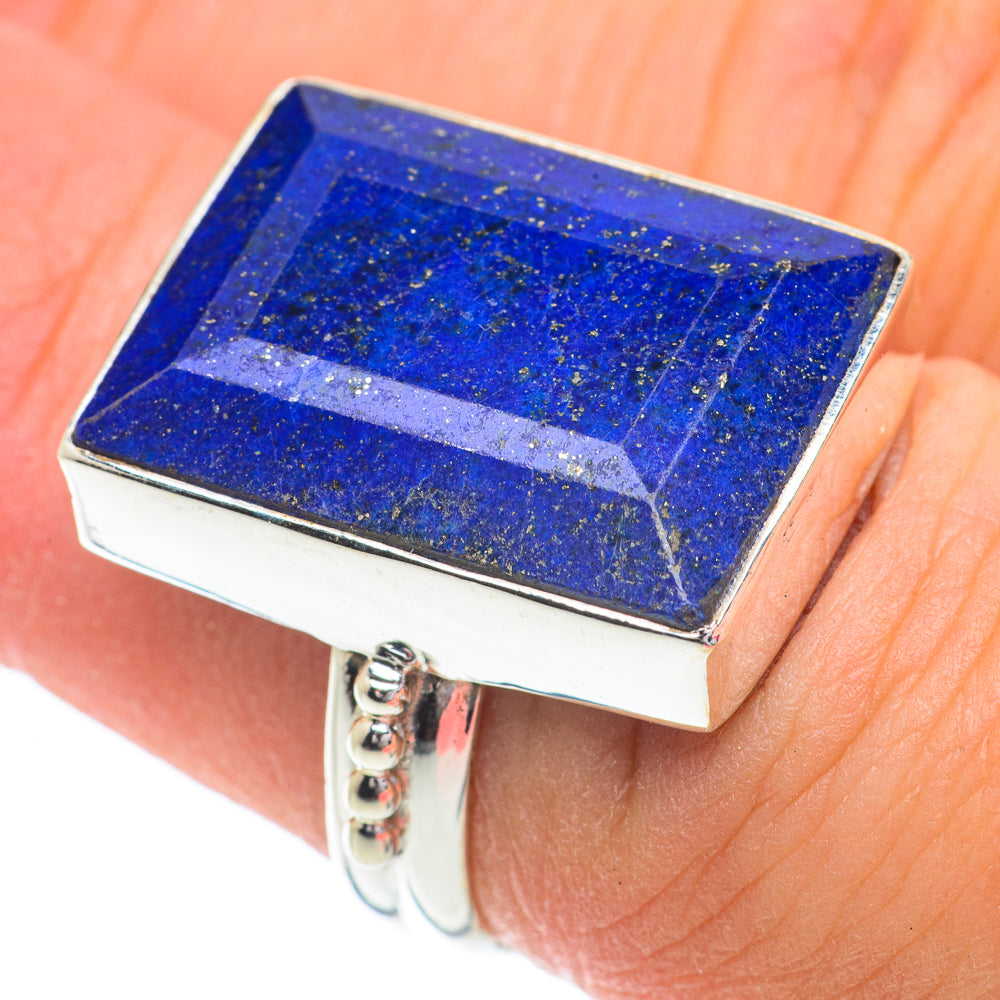 Lapis Lazuli Rings handcrafted by Anasilvercos - RING64384