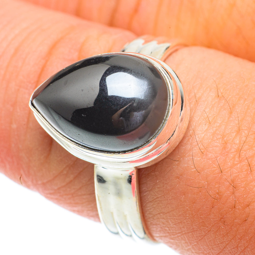 Hematite Rings handcrafted by Anasilvercos - RING64409