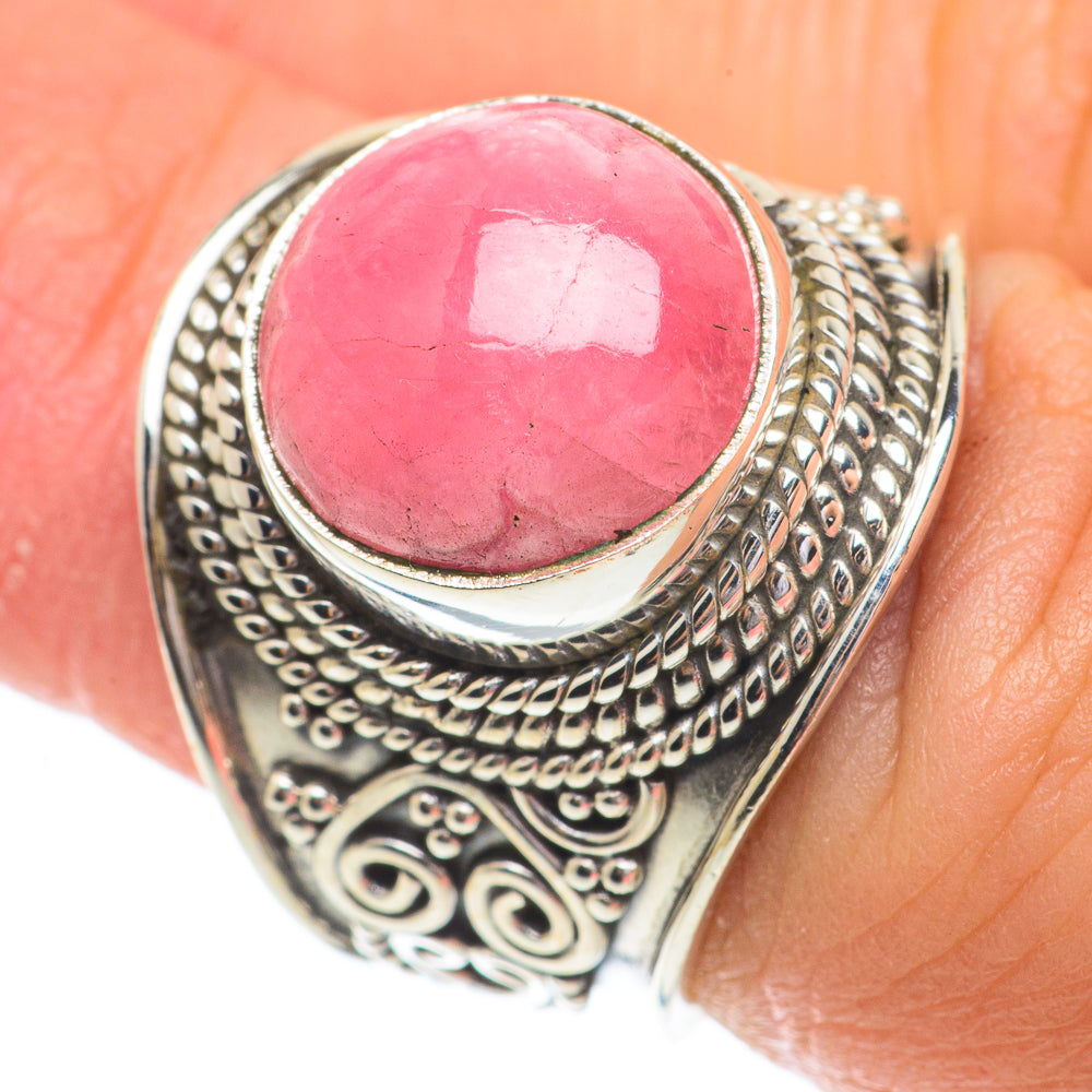 Rhodochrosite Rings handcrafted by Anasilvercos - RING64422