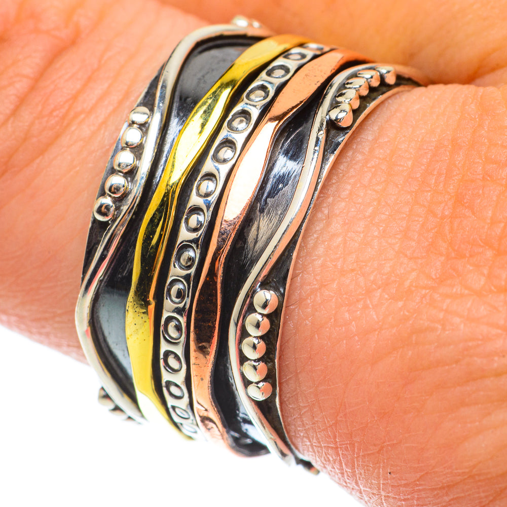 Meditation Spinner Rings handcrafted by Anasilvercos - RING64425