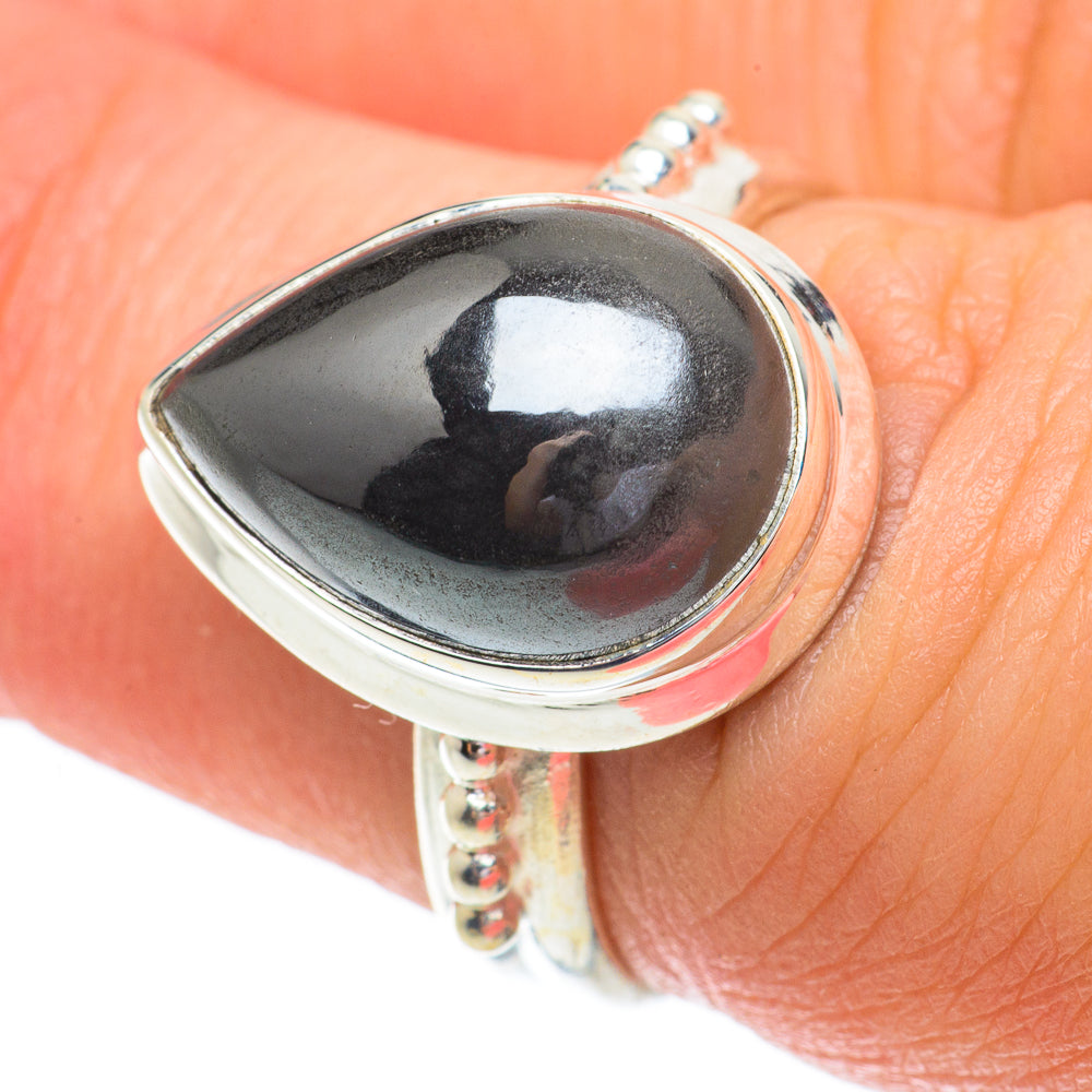 Hematite Rings handcrafted by Anasilvercos - RING64434