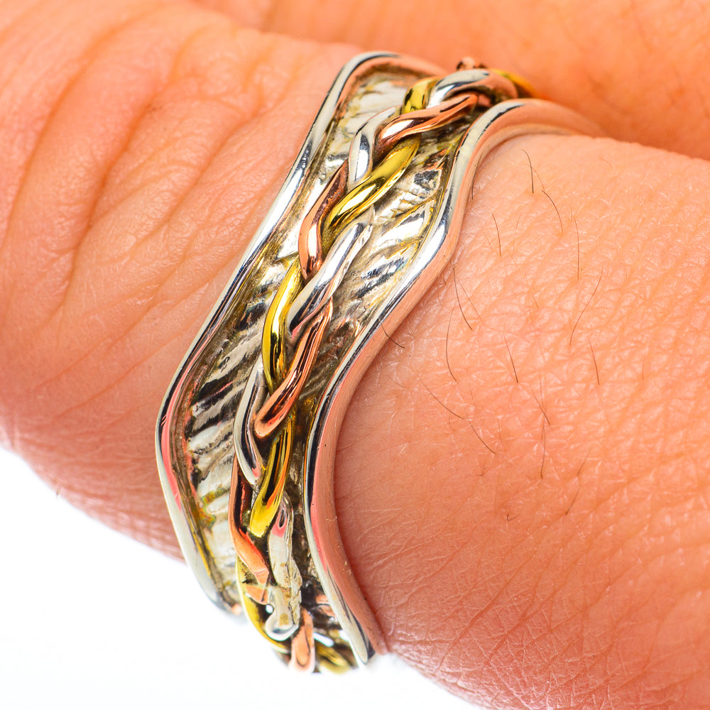 Meditation Spinner Rings handcrafted by Anasilvercos - RING64452