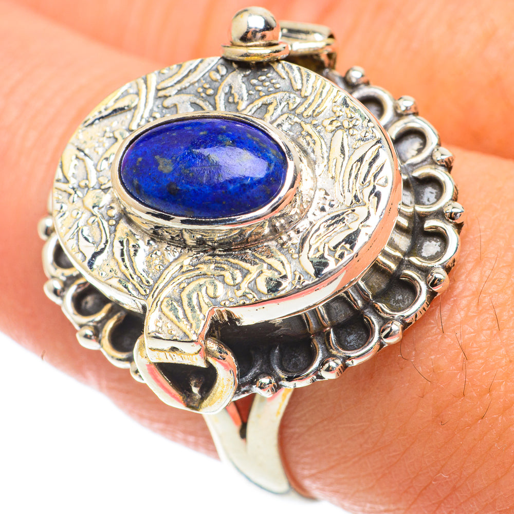 Lapis Lazuli Rings handcrafted by Anasilvercos - RING64482