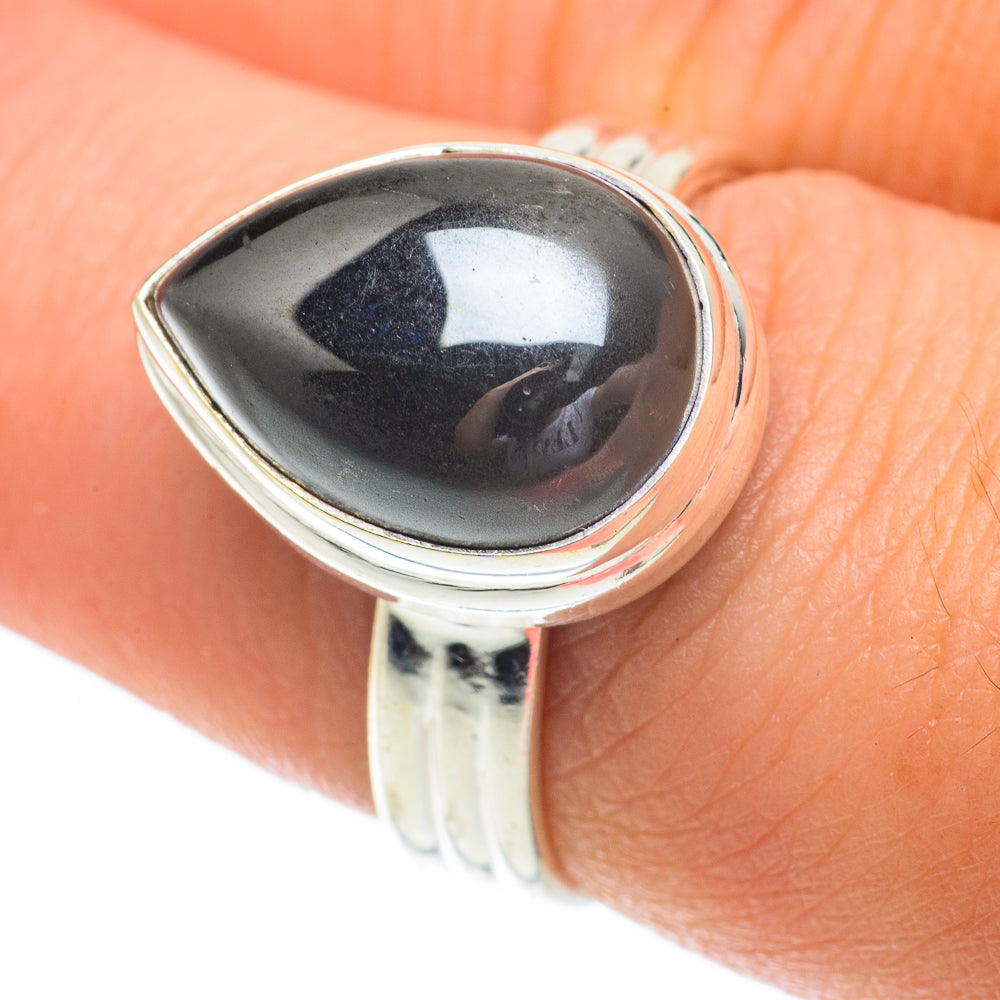 Hematite Rings handcrafted by Anasilvercos - RING64498