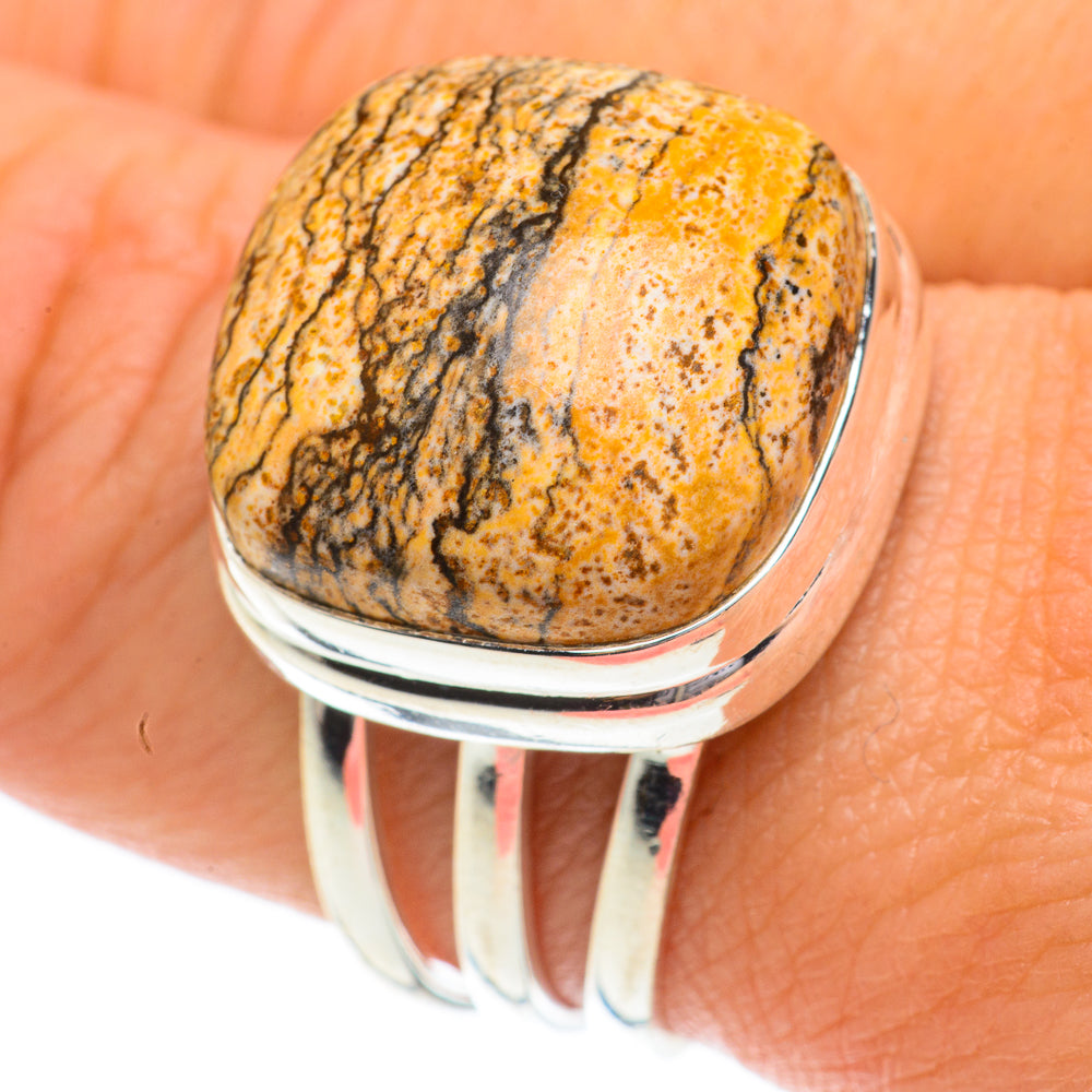 Picture Jasper Rings handcrafted by Anasilvercos - RING64526