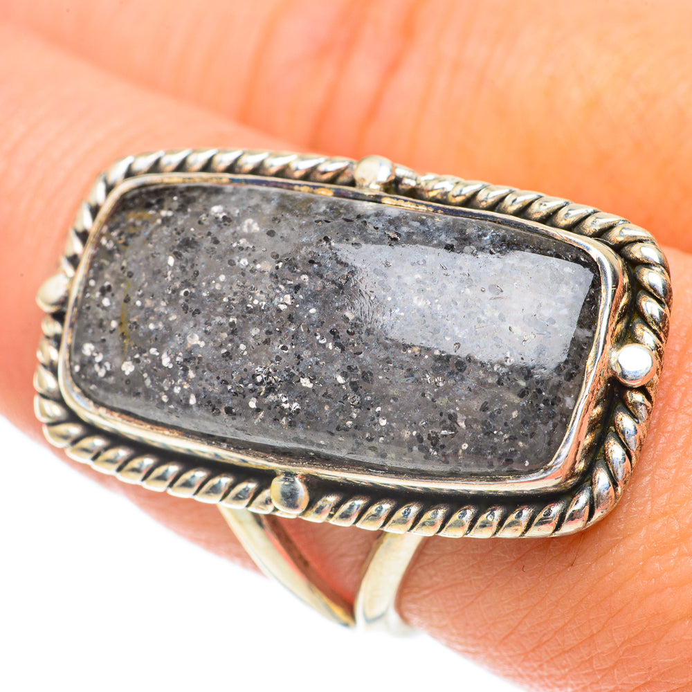 Tourmalinated Quartz Rings handcrafted by Anasilvercos - RING64589