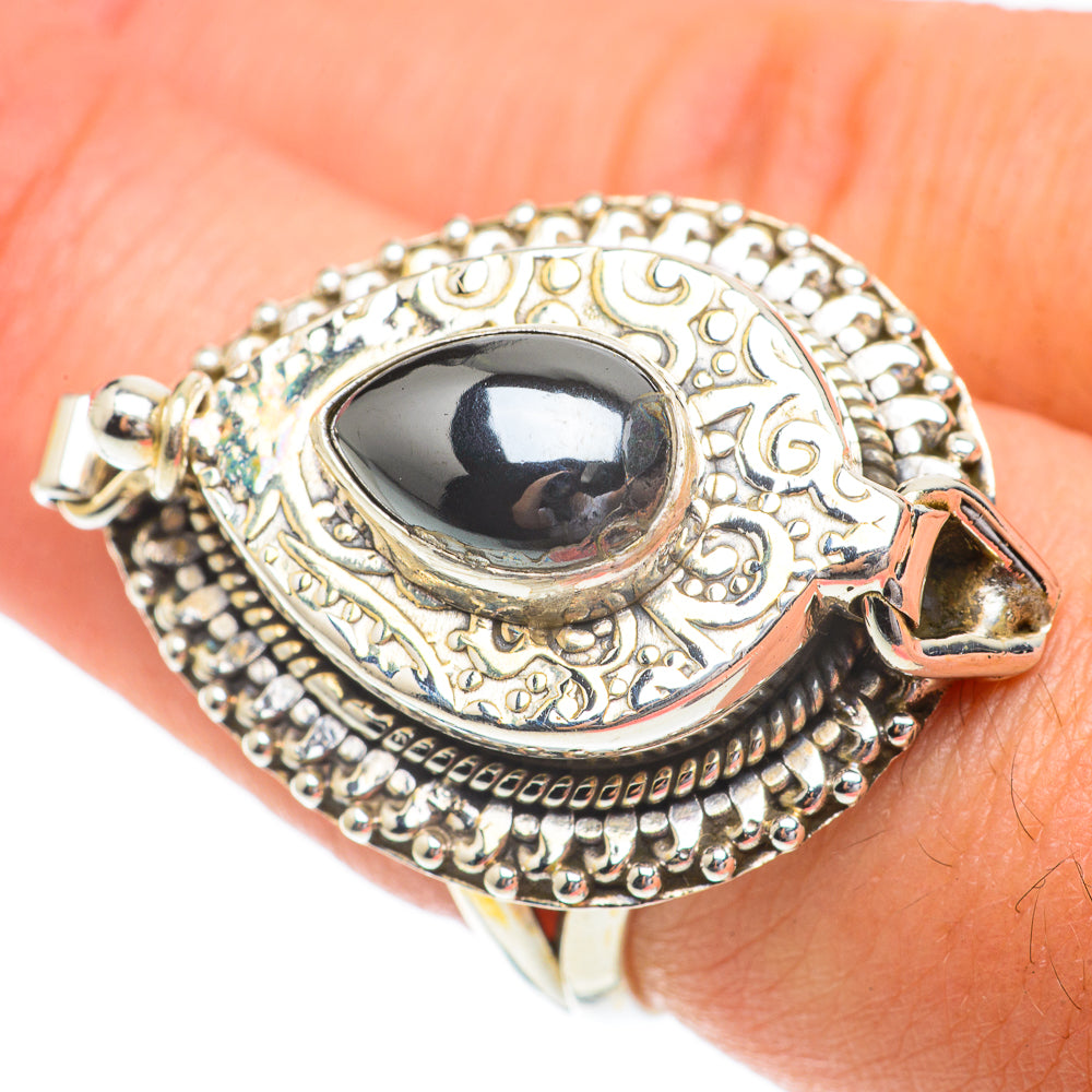 Hematite Rings handcrafted by Anasilvercos - RING64594