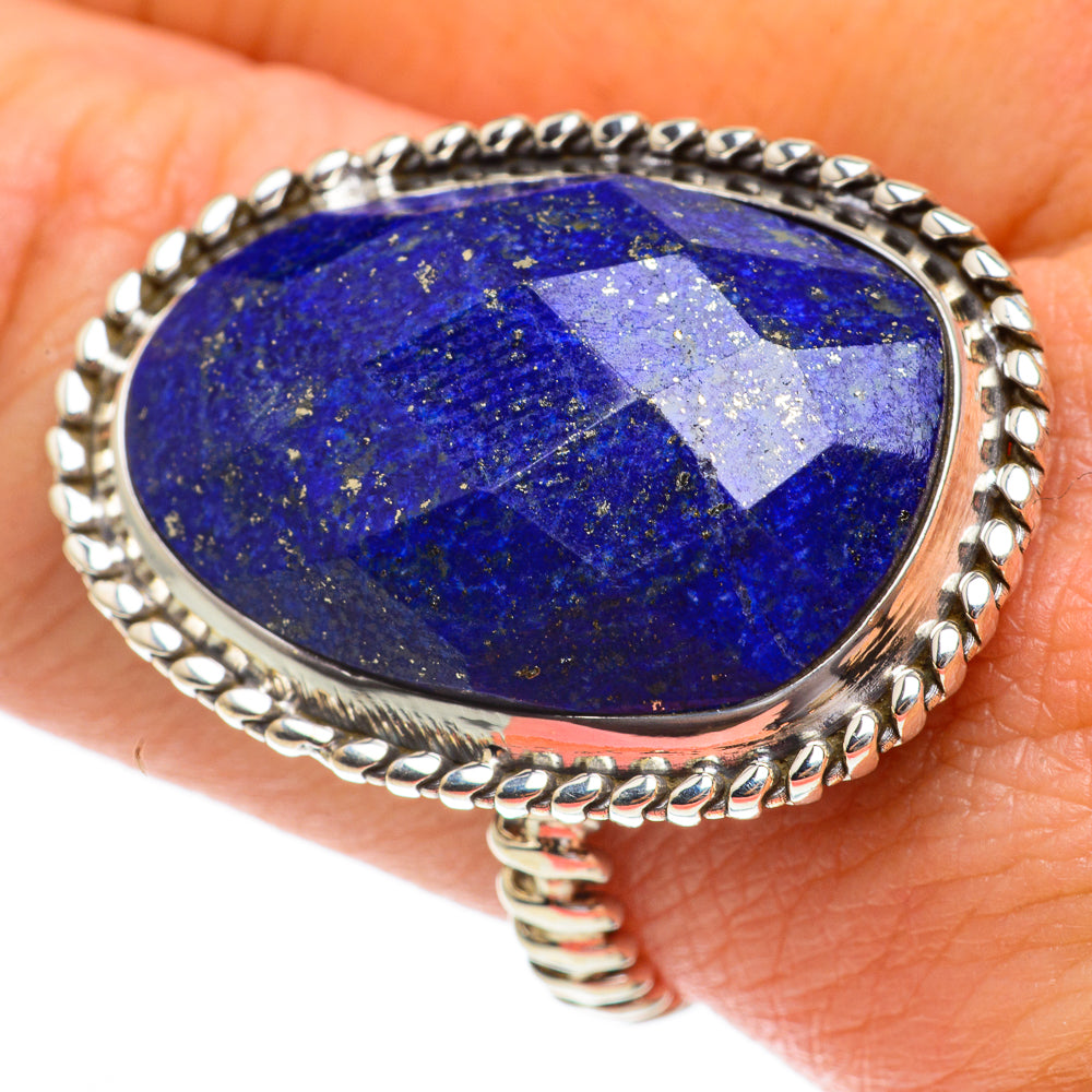 Lapis Lazuli Rings handcrafted by Anasilvercos - RING64596