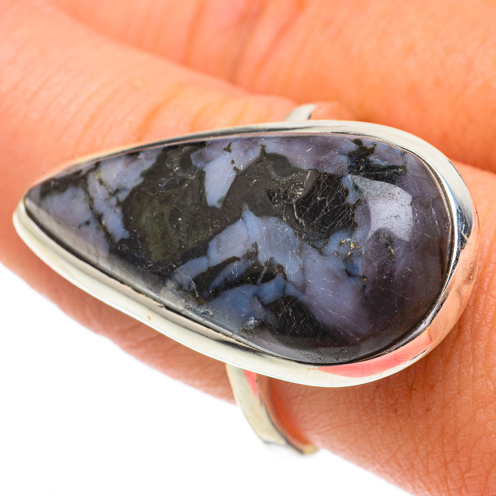 Gabbro Stone Rings handcrafted by Anasilvercos - RING64613