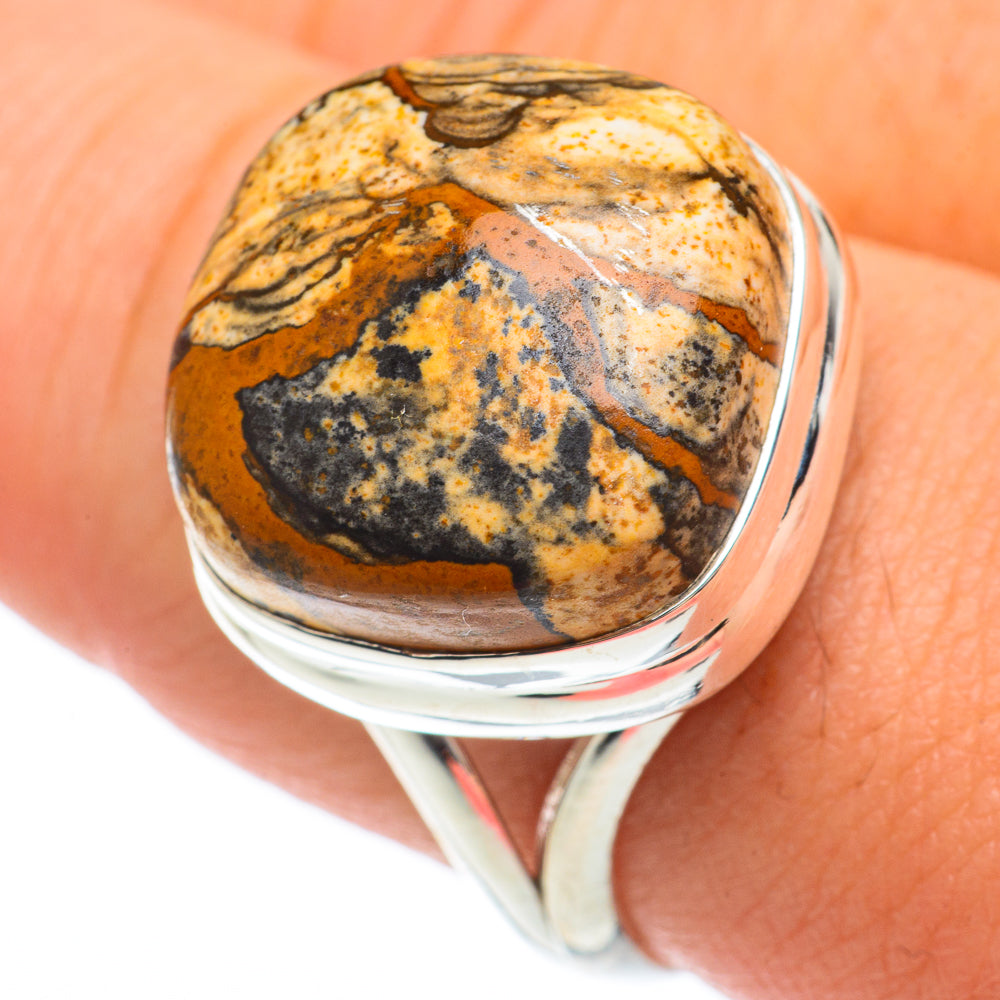 Picture Jasper Rings handcrafted by Anasilvercos - RING64673