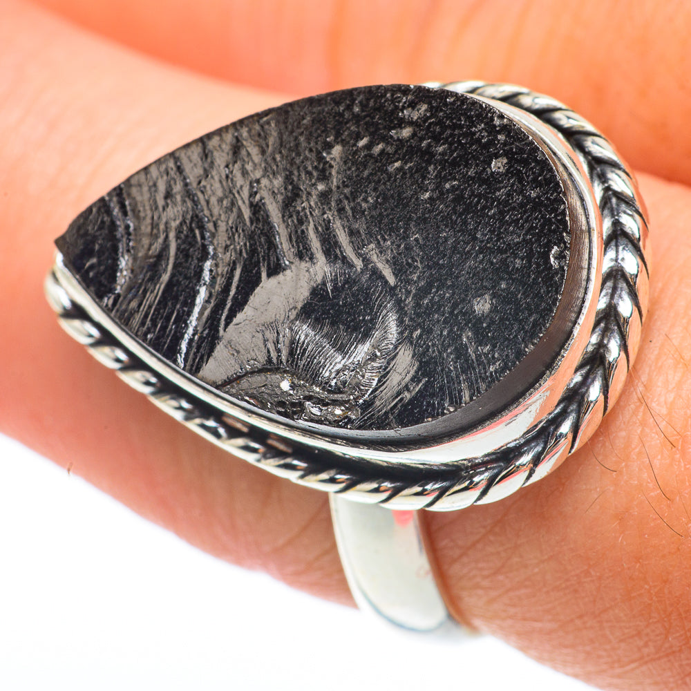 Shungite Rings handcrafted by Anasilvercos - RING64685