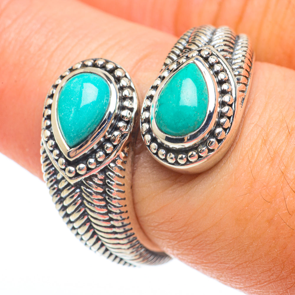 Chrysocolla Rings handcrafted by Anasilvercos - RING64703