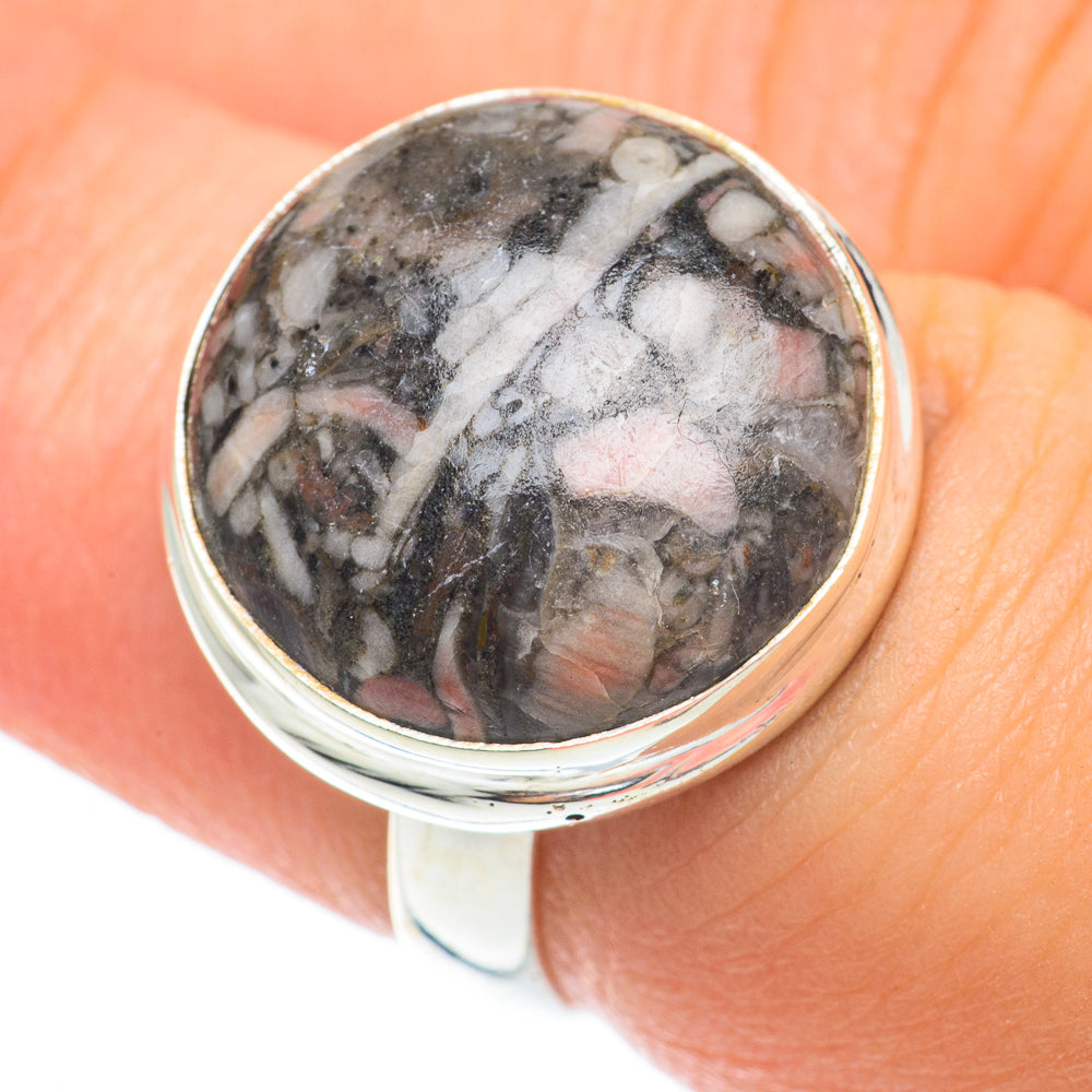 Crinoid Fossil Rings handcrafted by Anasilvercos - RING64705