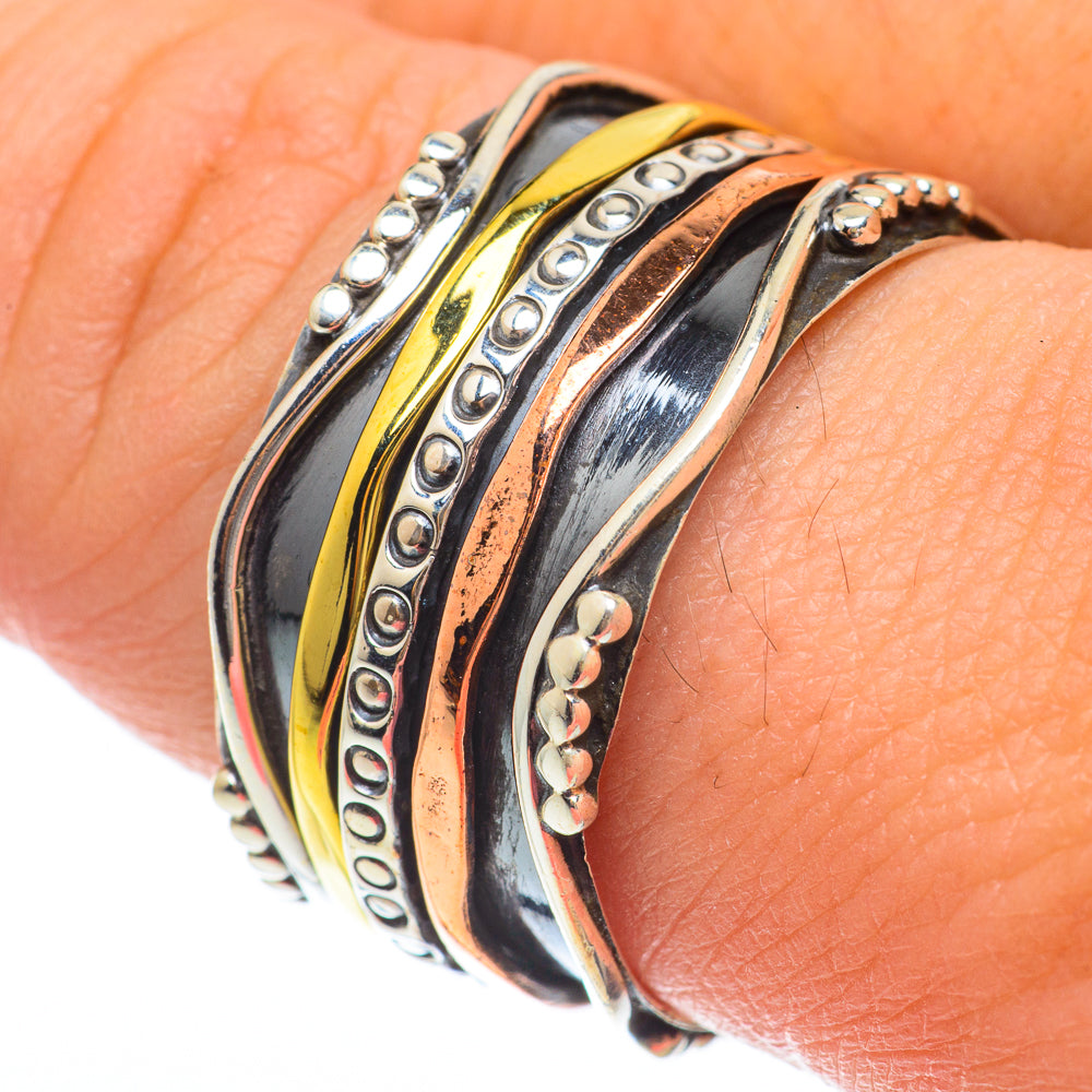 Meditation Spinner Rings handcrafted by Anasilvercos - RING64713